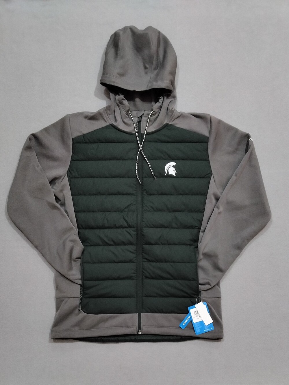 Columbia Michigan State Spartans Out-Shield Hybrid Hoodie Men's Size Medium